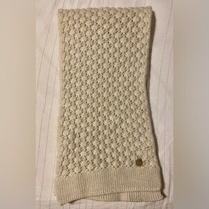 See By Chloe textured oversized wool knit scarf- Cream